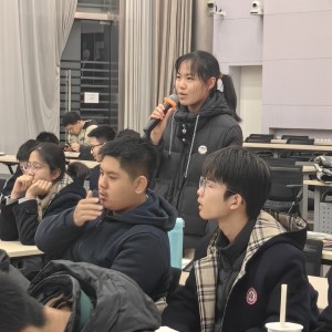 二附中学子提问交流