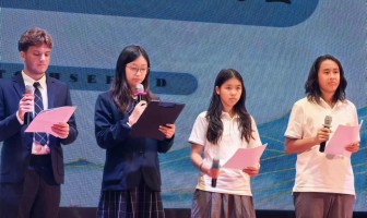 文艺联欢显多彩，跨越山海情更长——记国际部中意泰三校文化交流联欢会