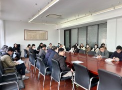 文科支部开展2023年度第一次组织生活会